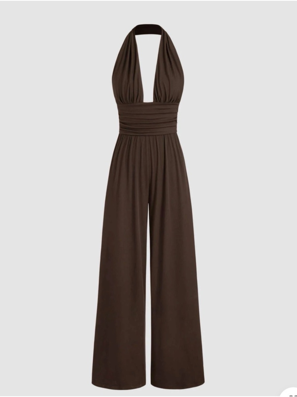 Cider Halter Neck Jumpsuit
